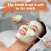 Bewudy 20-Pack Soft Fan Brushes for Makeup & Masks - Ideal Facial Applicator for Women & Girls | Yellow & White - Buy Online on SooperMarket.com