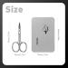 Bezox Premium Nail Scissors & Grooming Tools - Silver Eyebrow Cutters Nasal Trimmers & Skin Pliers for Perfect Precision - Buy Online on SooperMarket.com