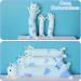 Blueberry Cow Plush Body Pillow - 49cm Stuffed Animal for Kids, Long Soft Plushie Toy, Birthday & Valentines Day Gift - Blue - Buy Online on SooperMarket.com