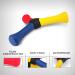 CHAMPKEY Hand Eye Coordination Trainer - Improve Reflex, Agility, and Focus | Reaction Speed Training Tool for Sports and Exercise - Buy Online on SooperMarket.com