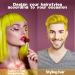 Buy Yellow Hair Color Wax - Washable Temporary Dye for Men Women & Kids | Perfect for Halloween Parties Cosplay & More - Buy Online on SooperMarket.com
