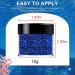 Honey Joy Dip Powder Nail Kit - Starter Set 4 Colors - Navy Blue, Sky Blue, Purple Glitter - No LED Lamp Needed - 7pcs Set for DIY Manicure - Buy Online on SooperMarket.com