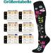 Blongw Compression Stockings for Men - 6 Pairs Knee Support Socks for Sports Travel Running & Cycling | A7-Assorted 05 S-M - Buy Online on SooperMarket.com