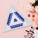 Jollin Sapphire Rhinestones SS20 - 576pcs Flat Back Glass For Adhesive Fixing | Premium Craft Supplies - Buy Online on SooperMarket.com