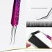 EHDIS Hair Extension Tape Set - 144pcs Pre-cut Double Sided Adhesive Tapes with Tweezers and Scraper for Lace Wig, Hairpiece, Toupee, Hair Weft - Easy Removal and Secure Attachment - Buy Online on SooperMarket.com