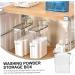 HAPINARY 3pcs Laundry Storage Box Laundry Bottle Tide Laundry Liquid Plastic Transparent - Buy Online on SooperMarket.com