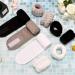 Adonop Spa Headband 9 Pack - Soft Adjustable Towel Set for Makeup and Skincare - Black/White/Gray - Buy Online on SooperMarket.com