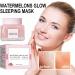 Nmbol Watermelon Sleep Mask 50 ml*2 Watermelon Skincare Phosphorescent Skin Care melon Glow Niacinamide Moisturize Lightening Serum Hydrate And Lightening - Buy Online on SooperMarket.com