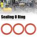 Rubber O Rings Rubber Washers Flexible Heat Safe Good Tightness High Temperature Resistance for Accessories(1500W) - Buy Online on SooperMarket.com