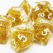 Haxtec Gold Glitter DND Dice Set - 7PCS Polyhedral Dungeons and Dragons Dice for Roleplaying Games - Buy Online on SooperMarket.com