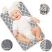 Portable Changing Mat | Baby Foldable Travel Pad 60cm x 35cm | Waterproof Nappy Change Mat for Home & Travel - Grey - Buy Online on SooperMarket.com