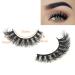 Fluffy Cat Eye False Eyelashes - 10 Pairs Short Mink Lashes for Natural Look | Wispy Volume Lash Pack - Buy Online on SooperMarket.com
