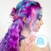 Highlighting Cap Silicone Hair Highlighting Cap with Hook Punched Hole Highlight Hair Cap Professional Hair Dye Cap Hairdressing Dyeing Staining Tools for Women Men - Buy Online on SooperMarket.com