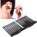 Portable Black Ear Wax Remover Tool Stick - 100pcs | Safe 360 Degree Cleaning for Baby & Travel - Buy Online on SooperMarket.com