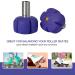 TUCANA Star Shape 85A Rubber Roller Skate Stopper | Adjustable Toe Stop for Double-Row Skates | Durable Non-Marking Brake Block in Flower Blue - Buy Online on SooperMarket.com