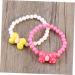 Ibasenice 6 Pcs Children's Arch Bracelets - Candy-Colored Loop Bracelets for Kids | Nausea Relief & Princess Accessories - Buy Online on SooperMarket.com