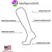Crazy Lightning Bolt Socks - Multi-neon/Black (Small) - Buy Online on SooperMarket.com