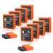 8 Pack 3.6V BA223030 HBC Remote Control Rechargeable Battery for Crane Remote Control 2100mAh
