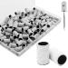 100Pcs Nail Sanding Bands for Nail Drill 240Grit Fine Grit Nail Sanding Bands for Nail Drill with 3/32 Nail Sanding Bit for Natural Nail Nail Drill Sanding Bands Set for Manicure & Pedicure W-240