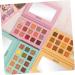 CANIGHT 1pc 15 Cosmetic Pallet Compact Glitter Eye Eye Shadow Green - Buy Online on SooperMarket.com