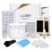 LASHVIEW Eyelash Practice Kit Eyelash Extension Kit for Beginners with Everything, Lash Practice Kit Include Eyelash Individual Lashes Glue Tweezers and Training Lashes