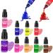 oceanevo Food Colouring - Liquid Concentrated Food Colours for Ice-cream Fondant Cake Icing & Decorating Baking Edible Food Grade Dye Droplets (Green 1 Litre) Green 10 ml (Pack of 1) - Buy Online on SooperMarket.com