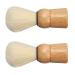 Mini Professional Wooden Handle Shaving Brush for Men - Beard & Mustache Care | Ideal for Salons | International Shipping - Buy Online on SooperMarket.com