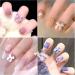 500PCS 3D Nail Charms - Butterfly, Bowknot, Flower, Heart, Pearls, Bear - Resin Nail Rhinestones for Nail Art Decoration & DIY Crafts - Buy Online on SooperMarket.com