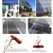 Window Cleaning Pole Water Fed Telescopic Brush Extendable Cleaner Conservatory Roof Suitable for Photovoltaic Panel Cleaning Trucks-12m/ 40ft Roof Cleaning Tools Window Cleaner Kit 35cm Brush Head 5M/17FT - Buy Online on SooperMarket.com