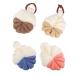 Angoily 8 Pcs Bath Ball Bath Flower Shower Exfoliating Skin Massage Bath Scrubber Soappen Exfoliating Body Ball