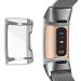 Fintie 3 Pack Screen Protector & Case for Fitbit Charge 3 - Full Protective Bumper Shell in Black, Clear, Silver - Buy Online on SooperMarket.com