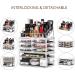 DreamGenius 3-Piece Acrylic Makeup Organizer Set with 8 Drawers - Stackable Vanity and Bathroom Cosmetic Storage - Buy Online on SooperMarket.com