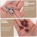 CORHAD 1 Set nail polisher nail polishing head nail sand bands manicure sanding bands professional nail drill nail drill bit pedicure sand belt Stainless Steel. Silicone. Quartz. Ceramics 7.1x5.7cm Picture 2 - Buy Online on SooperMarket.com