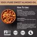 100% Pure Sweet Almond Oil for Hair and Skin - Non-Greasy Massage Oil - Carrier Oil for Essential Oils - Expeller-Pressed - Non-GMO - 16 fl oz - Buy Online on SooperMarket.com