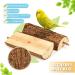 Reyshin Bird Seating Board Set - 4 Pieces Bird Playground Accessories with 5 Rat Balls for Budgies Canaries and Lovebirds - Ideal Bird Cage Toys - Buy Online on SooperMarket.com