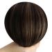 Youngsee 35cm Clip-In Extensions - Real Hair Balayage Ombre Medium Brown 120g (7Pcs) - Thick Remy Hair for Women - Buy Online on SooperMarket.com
