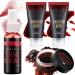 Fake Blood Washable  Fake Blood Makeup Kits- Fake Blood Spray(50ml)  Fake Coagulated Blood (30g) Stage Blood(60ml) Halloween Makeup for Clothes Face Body Paint Vampire Zombie Clown Monster Consumes 4pcs