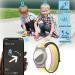 Dingfeiyu Airtag Wristband - Waterproof Adjustable Bracelet for Kids & Adults | Anti-Lost Nylon Band for Apple Airtag - Oatmeal - Buy Online on SooperMarket.com