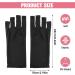 WLLHYF Anti UV Gel Nail Gloves - Fingerless Sun Protection Gloves 22cm-Black - Buy Online on SooperMarket.com