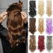 prinfantasy Clip In Extensions Hair Extension Hairpiece Voluminous Wavy Intense Red Hair Extensions MW101 GBMW101 22 inch - Buy Online on SooperMarket.com