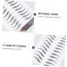 PLAFOPE 12 Sheets Waterproof Eyebrow Stickers Fake Eyebrow Waterproof Stickers 4d Eyebrow Transfer Stickers - Buy Online on SooperMarket.com