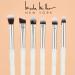 Nicole Miller New York 14pc Complete Makeup Brushes Collection with Zipper Bag Snow Pearl White Ideal Present or Any Occasions Great for Beginners to Professionals - Buy Online on SooperMarket.com