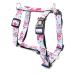 Max & Molly dog harness in H-shaped ultra-comfortable dishes dog made of neoprene for medium-sized dogs Cherry Bloom/M padded safe & ultra light-comfort for your loyal companion M Cherry Bloom