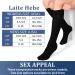 Laite Hebe Compression Socks - 4 Pairs for Women & Men - Best Support for Nurses, Running & Athletic - Black/White/Grey/Navy - Small/Medium - Buy Online on SooperMarket.com