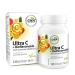 GNA Naturals Ultra Vitamin C 600mg + Bioflavonoids with Quercetin Dihydrate - Vitamin C Ascorbate Acid 120 V-Caps 4 Month Supply - Promotes Healthy Bones Gums & Teeth - Vitamin C Complex Supplement