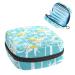 Yellow Banana Coconut Tree Sanitary Napkin Storage Bag Feminine Menstrual Cup Pouches Nursing Pad Holder Tampon Bags Portable Period Bag for Women Teen Girls 1Pcs Multi-colored 9