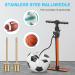 Flintronic Bicycle Valve Adapter Set - 15 Pieces for DV SV AV & Dunlop Flash Valves | Cone Adapters & Ball Needles for Bicycles Air Mattresses & Balls - International Shipping Available - Buy Online on SooperMarket.com