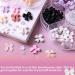 Nail Tips 1 Box Bow Nail Charms with 7 Grids Nail Art Charms Colorful Nail Charms and Gems Decorative Bow Charms Diverse Styles Bow Charms for Nails Art DIY Manicure Craft Decoration - Buy Online on SooperMarket.com