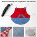 Adjustable Soft Rabbit Dishes & Leash Set for Small Pets - Perfect for Rabbits Cats & Guinea Pigs (Red M) - Buy Online on SooperMarket.com