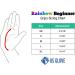 Rainbow Beginner Palm Grips - Gymnastics Hand Guard - USA Made Hot Pink Small - Buy Online on SooperMarket.com